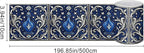 HOMETITUTE Wallpaper Border Peel and Stick Decorative Wall Trim Self Adhesive - Image 3