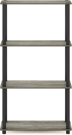 Furinno Turn-N-Tube 4-Tier Multipurpose Shelf Display Rack - Image 8