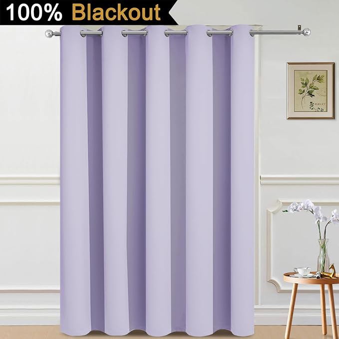 Yakamok 100% Blackout Lined Panels, Thermal Insulated Blackout Curtains - Image 2
