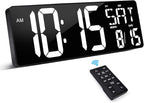 XREXS Large Digital Wall Clock by XREXS