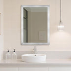 Ruomeng Bathroom Mirror 24" x 36" Rectangular Wall Mirror - Image 6