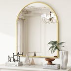 VooBang Arched Wall Mirror, 26 x 28 inch Arch Bathroom Mirror, Wall Mounted - Image 2