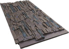 Ekena Millwork 45 3/4"W x 24 1/2"H x 1 1/4"D Canyon Ridge Stacked Stone - Image 6
