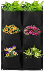 WFIST Vertical Hanging Planter Bag, Breathable Felt Wall Garden Planter by WFIST