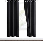 NICETOWN High-End Thermal Kitchen Curtains, Full Blackout Curtains 70 Inches by NICETOWN