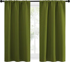 NICETOWN Kitchen Curtains, Short Blackout Curtains & Drapes, Thermal Insulated - Image 2