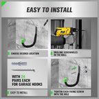 SWANLAKE Heavy Duty Garage Storage Utility Hooks, Utility Hooks - Image 6