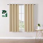 ChrisDowa Blackout Curtains 63 inches Long by ChrisDowa