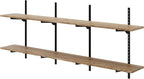 Wallniture Turin 60 Inch Long Adjustable Wall Shelf, Hanging Shelves - Image 6