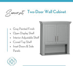 RiverRidge Somerset Two-Door Bathroom Storage, Set 1 - Image 5
