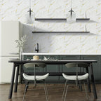 IZODEKOR Marble-Look Wall Panels – Set of 4, 47.24 × 23.62 inches – Alternative - Image 9