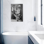 DIHSIEG Inspirational Canvas Wall Art funny bathroom wall art Print Poster - Image 5