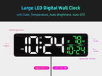 Large LED Digital Wall Clock - Image 2