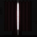 LEMOMO Red Thermal Blackout Curtains/52 x 108 Inch/Set of 2 Panels Room - Image 3