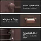 TaoHFE Brown Medicine Cabinets, Bathroom Wall Cabinet - Image 7