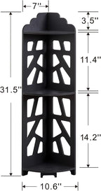 J JINXIAMU Corner Shelves, Corner Shelf Stand Waterproof Great - Image 7