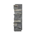 AZ Faux High-Density Polyurethane Faux Stone Interlocking Left Endcap by AZFaux