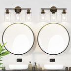 Zarbitta 3-Light Bathroom Light Fixtures, Modern Vanity Light - Image 5