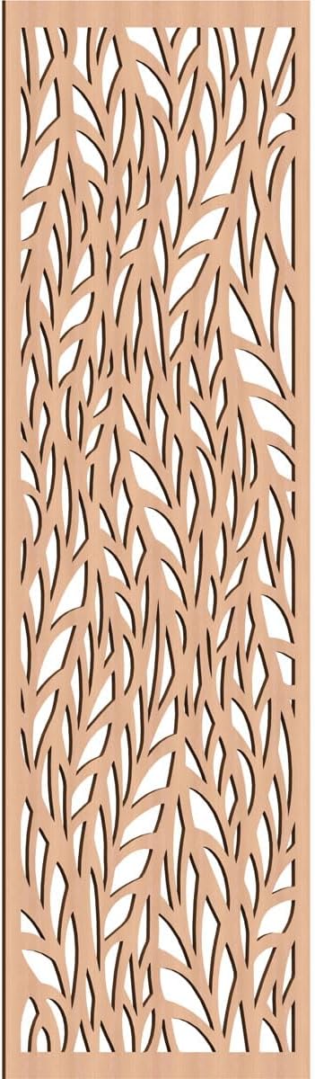 Ortonville Decorative Pierced Fretwork Wood Wall Panels, 31 3/8"W x 79 3/8"H x by EkenaMillwork