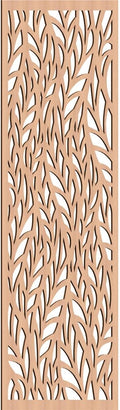 Ortonville Decorative Pierced Fretwork Wood Wall Panels, 31 3/8"W x 79 3/8"H x by EkenaMillwork