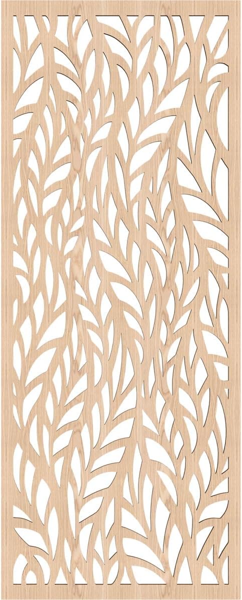 Ortonville Decorative Pierced Fretwork Wood Wall Panels, 13 3/8"W x 34 3/8"H x - Image 2