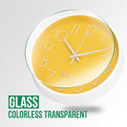 Wall Clock Non-Ticking Silent Modern Simple Style Round Decor Clock - Image 5