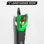 40 Pack Garage Hooks, Heavy Duty Steel Wall Mount Utility Hangers - Image 7