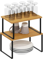 Furinno RAVEL Kitchen Countertop Organizer Set of 2, Counter Shelves, Kitchen by Furinno-FitsYourSpaceFitsYourBudget
