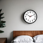 DAXSMY 12 Inch Wall Clock Silent Non-Ticking Battery Operated Analog Clock - Image 9