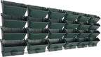 24 Pack Hanging Vertical Wall Planter, 12.99inch Wall Mounted Planter by TFCFL
