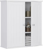 Bathroom Wall Cabinet, Bathroom Cabinet Wall Mount, Over the Toilet Space Saver by Meilocar