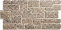 EverStone Cobblestone Faux Stone Panel, Flintstone Color by EkenaMillwork
