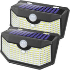 HMCITY 120 LED Outdoor Solar Lights by LightingUpYourLife