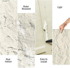 4-Pack 3D PU Stone Wall Panels for Interior Decor - Image 4