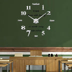 VANGOLD Large Wall Clocks for Living Room Decor, DIY Wall Clock Modern 3D Wall - Image 8