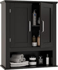 VINGLI Bathroom Wall Cabinet, Adjustable Hanging Storage Organizer Over Toilet by VINGLI