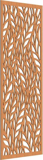 Ortonville Decorative Pierced Fretwork Wood Wall Panels, 37 3/8"W x 94 3/8"H x by EkenaMillwork