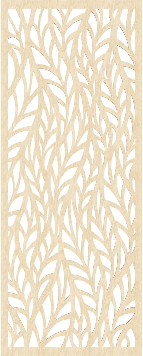 Ortonville Decorative Pierced Fretwork Wood Wall Panels, 33 3/8"W x 84 3/8"H x - Image 4