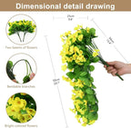 ZFProcess Artificial Fake Hanging Flowers Plants - Image 6