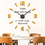 VANGOLD Design Frameless Wall Clocks by Vangold