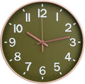 Wall Clock Modern Simple Quartz Decorative Clock Non-Ticking Silent Battery by BAKBRAND