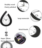 Large Decorative Wall Clock for Living Room Decor Big Pendulum Modern Wall - Image 5
