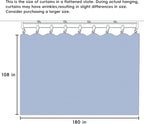 MaKefeile Room Divider Curtains Total Blackout Privacy Curtain Panel Room - Image 7