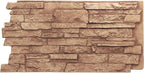 EverStone Acadia Ledge Faux Stone Panel, Wheat Field Color by EkenaMillwork
