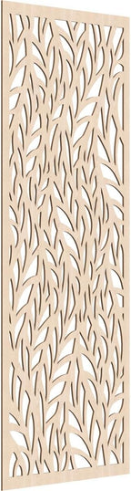 35 3/8"W x 89 3/8"H x 1/4"T Ortonville Decorative Fretwork Wood Wall Panels by EkenaMillwork