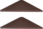 evron Corner Mounting Shelf Set of 2 – Easy to Install Floating Wall Shelves by evron