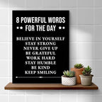 Inspirational Wall Decor, Motivational Canvas Painting Wall Art - Image 4