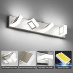 Ralbay 5 Color Temperature Brushed Nickel Vanity Lights - Image 9