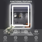 LOAAO 30X36 LED Bathroom Mirror - Image 8
