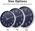 HZDHCLH Wall Clocks Battery Operated, Wall Clock Navy Blue, 12 inch Wall Clock - Image 5